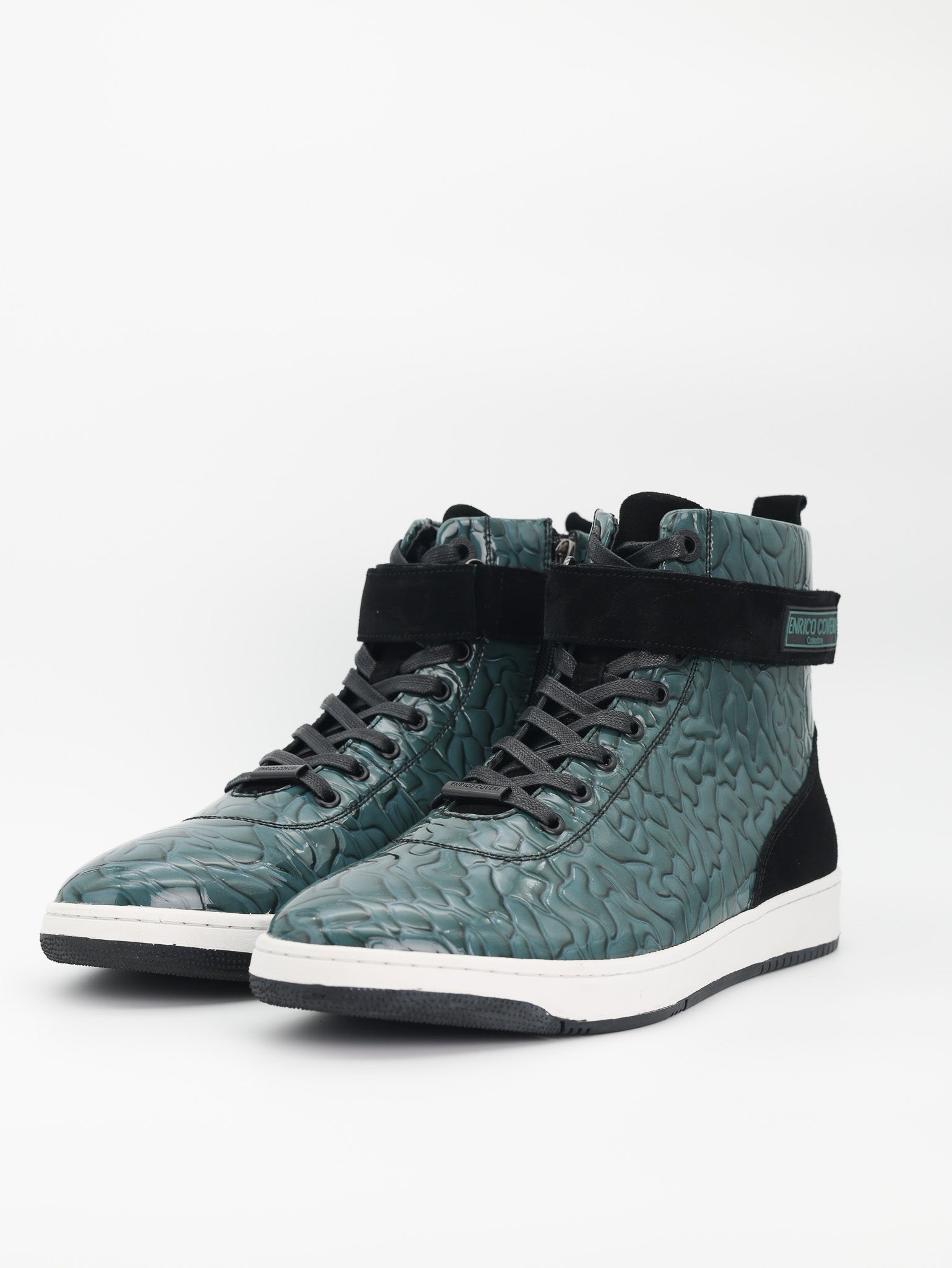 Enrico Coveri Boots High Top Teal